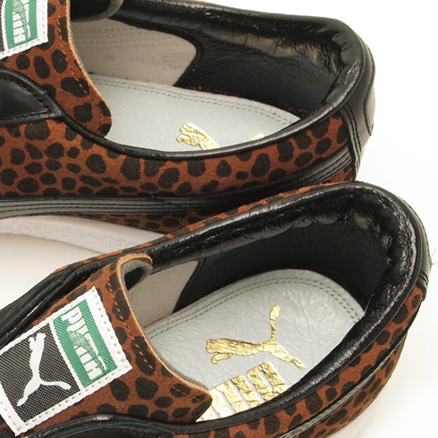Puma x Atmos Leopard Print Clyde Sneakers