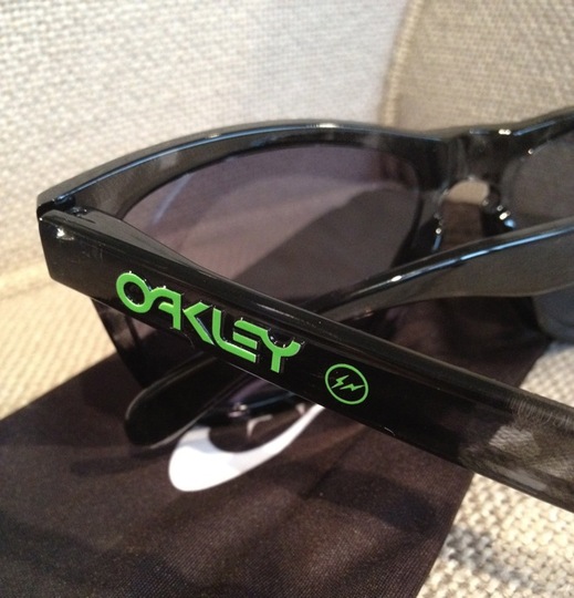 Fragment Design 2012 Oakley Frogskins Sunglasses Dark Grey - Japan 