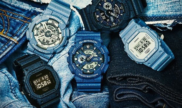 Match Your Watch to Your Jeans with Denim G-Shock and Baby G Styles