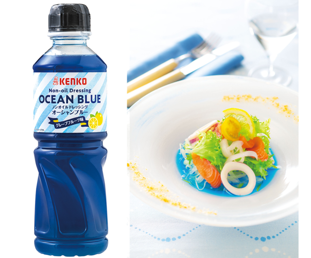 Ocean Blue: the Perfectly Instagrammable Salad Dressing