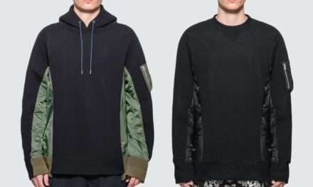 Sacai MA-1 Pullover Sweatshirts